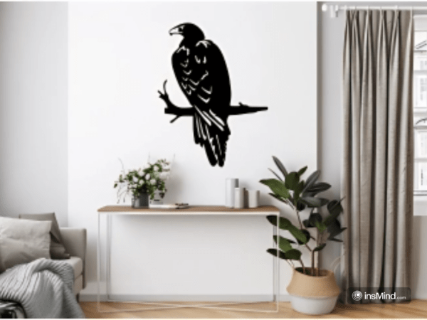 Artikel 76B Wood Eagle Wall Art , Wall Decoration