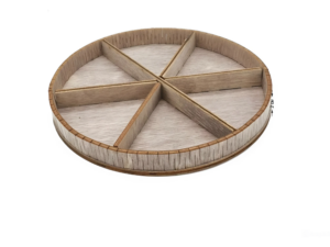 Artikel 96 Wooden Snack Organizer, Supplies Organizer