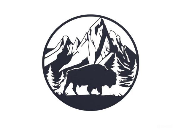 Artikel 103 Wild Majesty Wall Art, Spirit of the Plains Wall Hanging