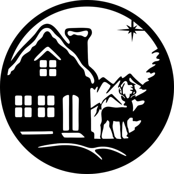 Artikel 233 Christmas wall Art, Christmas Gift, Door Hanging