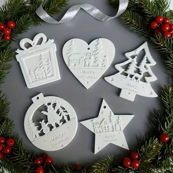 Artikel 42 Casting Powder Christmas Ornaments – Merry Christmas Décor