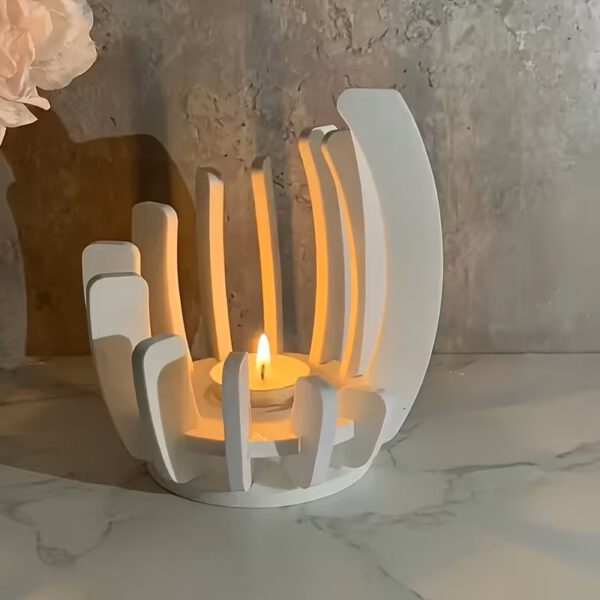 Artikel 34 Candle holding Premium Finished Casting Powder Décor for Home & Gifting