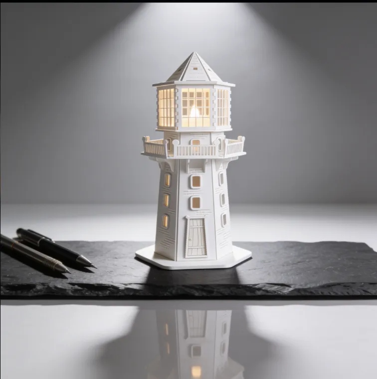 Artikel 52 3 Pieces lighthouse High-quality plywood material