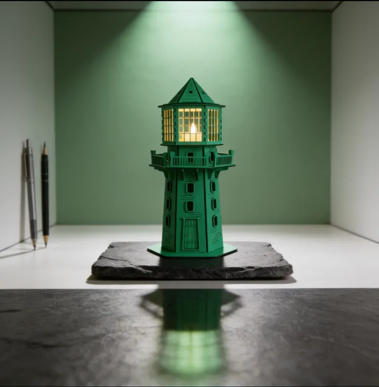 Artikel 52 3 Pieces lighthouse High-quality plywood material