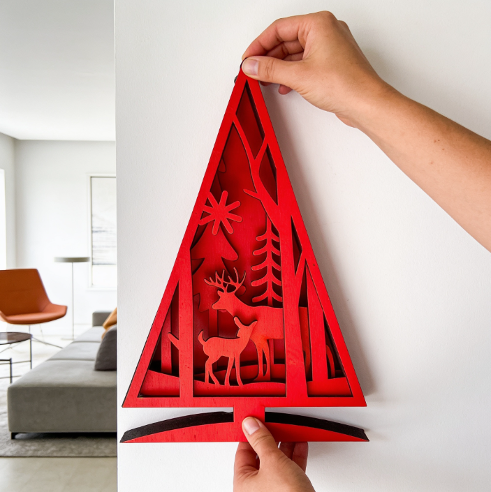 Artikel 617 Forest Tree Decorative Showpiece