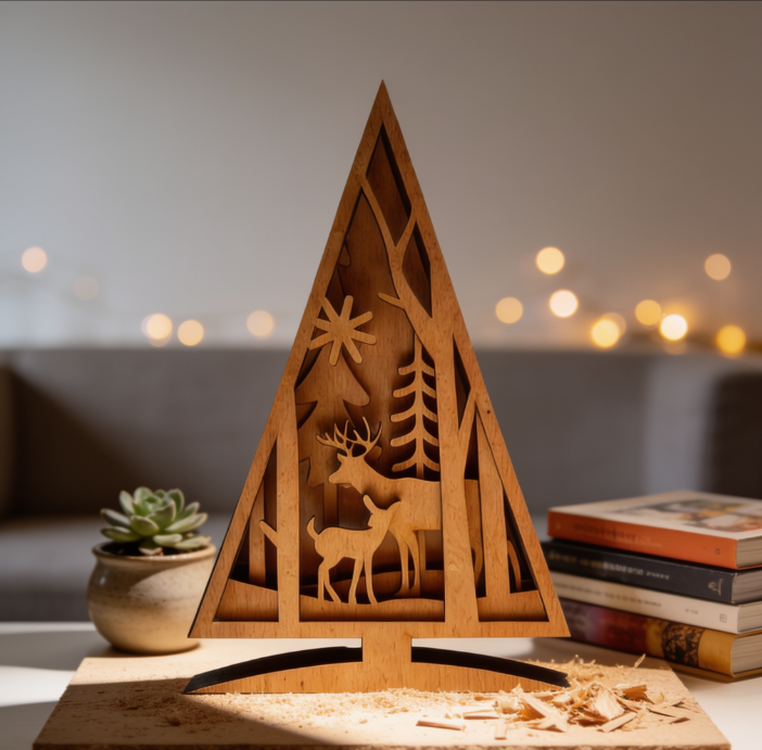 Artikel 617 Forest Tree Decorative Showpiece