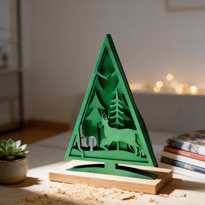 Artikel 617 Forest Tree Decorative Showpiece