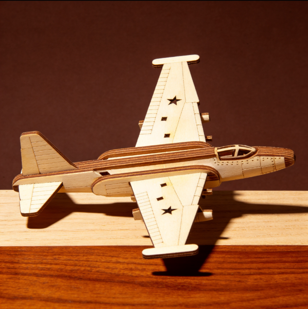 Artikel 94 Sky bound": 3D Wooden Airplane Puzzle