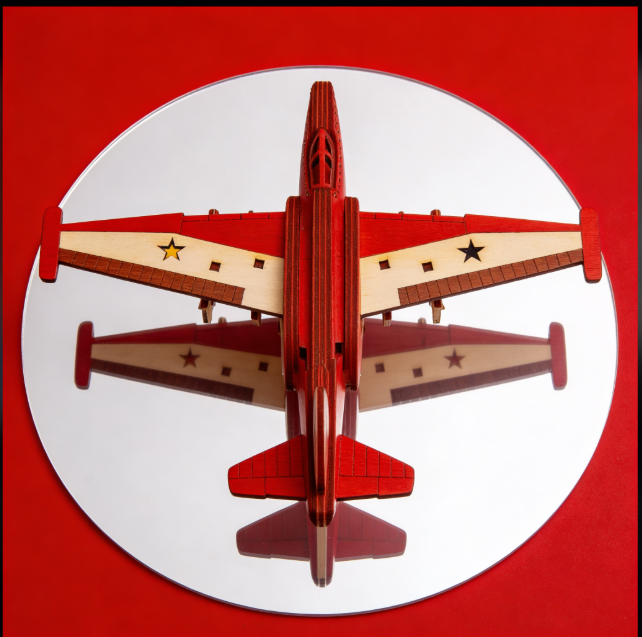 Artikel 94 Sky bound": 3D Wooden Airplane Puzzle