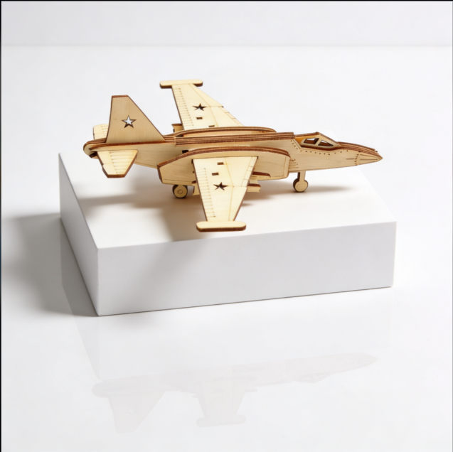 Artikel 94 Sky bound": 3D Wooden Airplane Puzzle