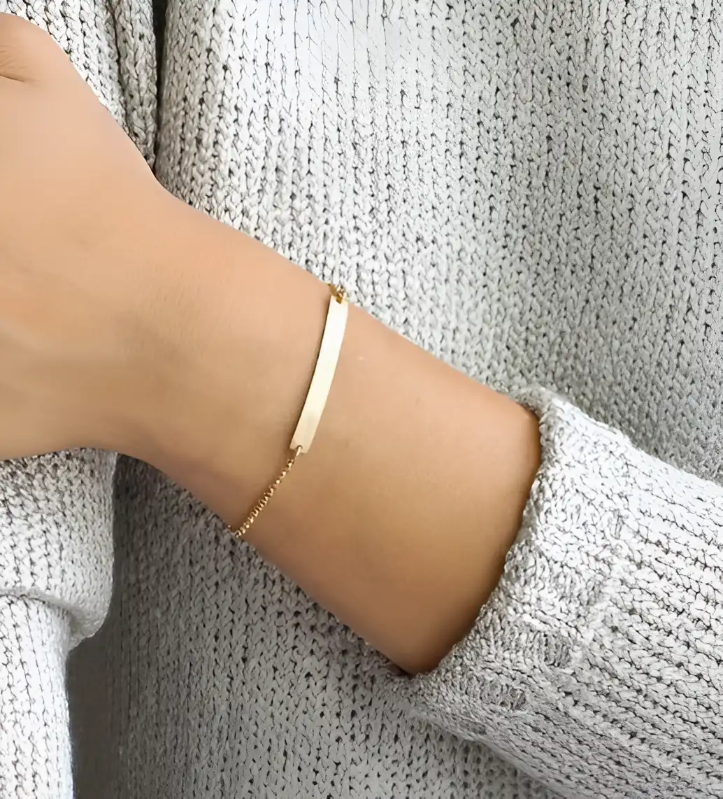 Artikel 1585 Love for All, Hatred for None" Bracelet