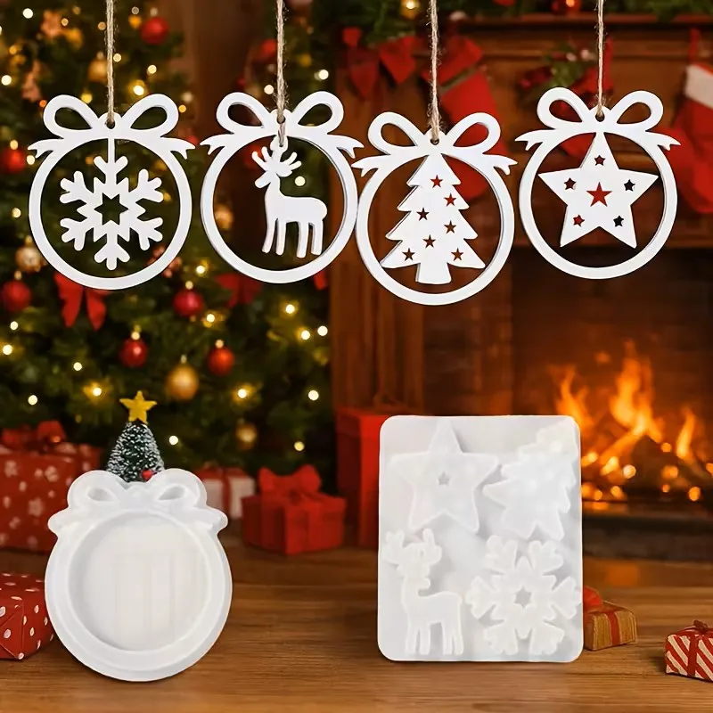 Artikel 69 Premium 4-Piece Handmade Christmas Ornament Set