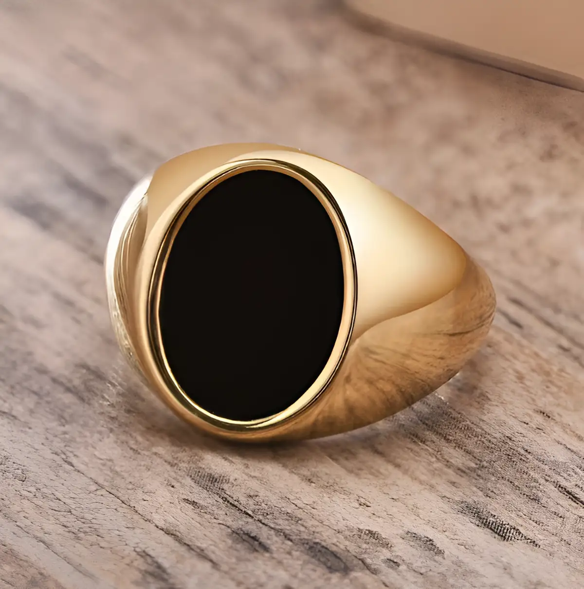 Artikel 1645 3 Pieces Stainless Steel Ring with Arabic Inscription "اليس الله بكاف عبده" Alesallah Hu Bekafin Abdaho - Image 4