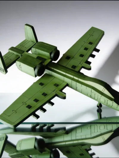 Artikel 64A 3 Pieces A-10 Thunderbolt II Gift , Puzzle , Decoration